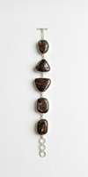 Premium Quality | Natural Handmade Brown Jasper Stone Bracelet |