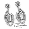 Premium Quality | Gold Plated | Long Tops Earrings | Dublet Stone |