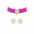 Premium Quality | Gold Plated |Kundan Choker Necklace with Earrings | Handmade Jewelry |
