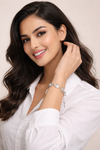 Premium Quality | Natural White Moonstone Bracelet | Crystal Bracelet |